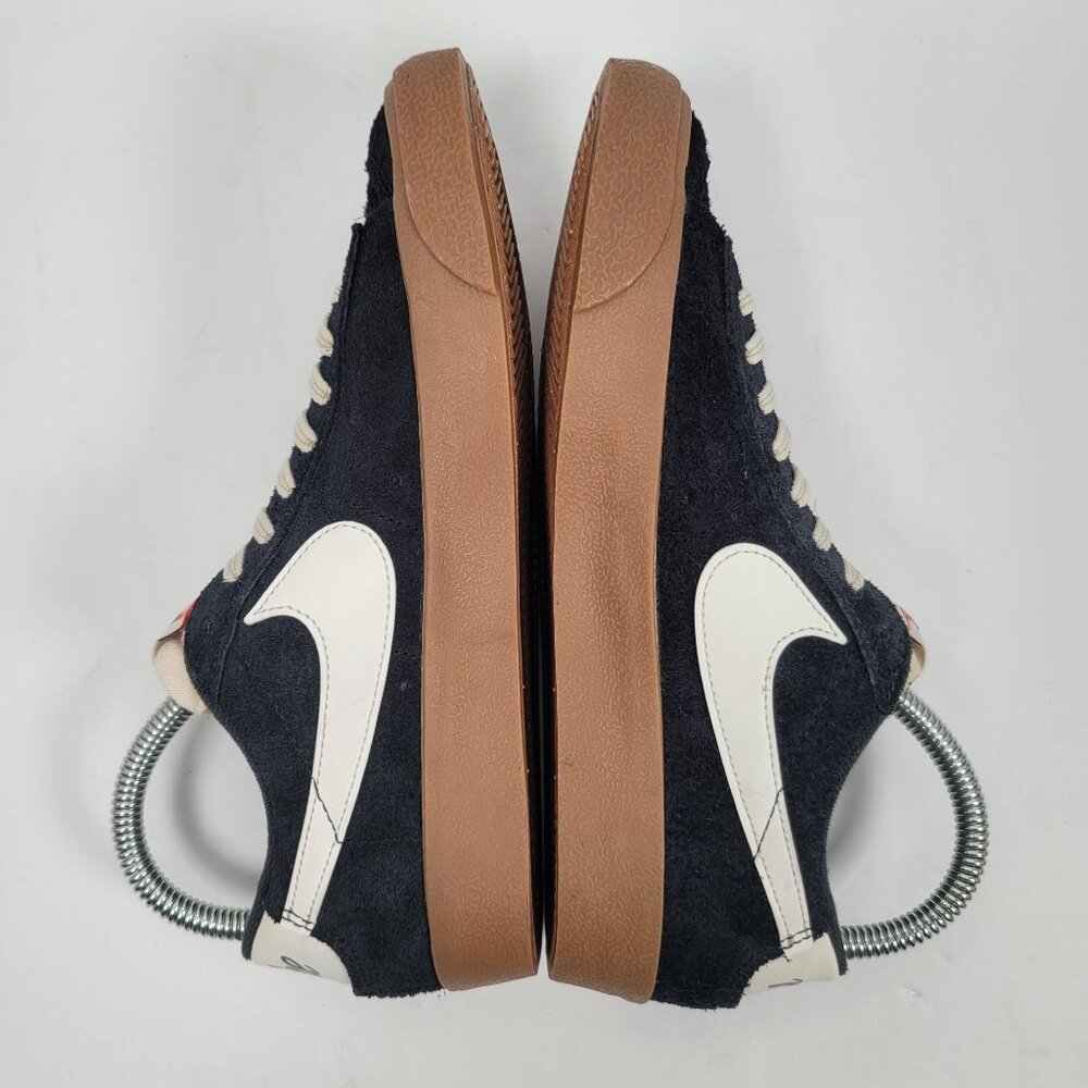 Nike Blazer Low '77 Vintage Women's Black Suede Shoes FQ8060-001 US Size 5.5 - Picture 6 of 8